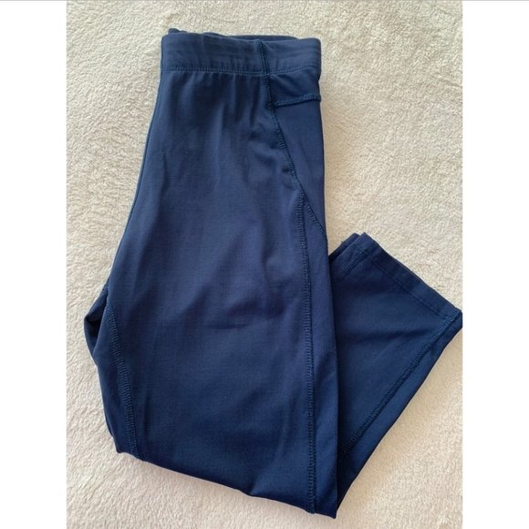 ✨ZARA SPORT 3/4 LEGGINGS - SIZE: US M - BLUE - Picture 1 of 3